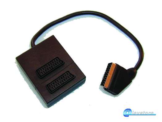 Πολύπριζο από scart σε 2 scart Πολύπριζο από scart σε 2 scart - Image 1
