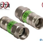 Συνδετήρας F Compression Self-Locking 50 τεμάχια, κατάλληλος για ομοαξονικά καλώδια RG-6 / Coax 9