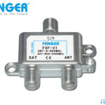 Μίκτης / διαχωριστής εσωτερικού χώρου 2 εισόδων (SAT/TV)  Fenger FSF-21 Diecast Diplexer