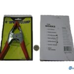 Τσιμπίδα μεταλλική με ελατήριο επαναφοράς