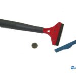 Ξύστρα με χειρολαβή και προστατευτικό κάλυμμα