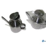 Λαδοδοχείο μεταλλικό με ενσωματωμένο καπάκι