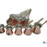 Μπρίκια μεταλλικά σφυρήλατα σετ 5 τεμαχίων