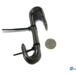 Γατζάκια μεσαία 11cm μεταλλικά με αιχμηρά άκρα σετ 10  τεμάχια