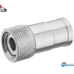 Archsat APFP Connector Συνδετήρας F Push-On κατάλληλος για ομοαξονικά καλώδια Ø 6.5~6.8mm 50 τεμάχια