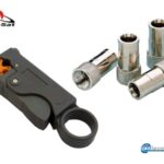 Σετ Archsat APFPB Connector Συνδετήρας F Push-On κατάλληλος για ομοαξονικά καλώδια Ø 6.5~6.8mm