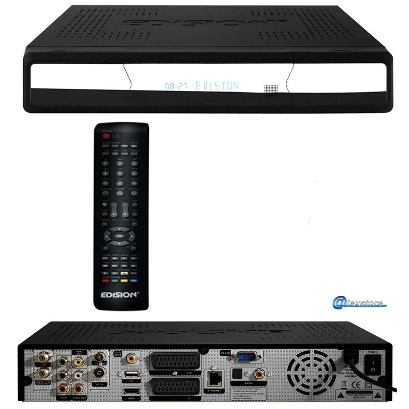 Argus VIP2 HD Μαύρο - Ασημί (DVB-S / DVB-T) Argus VIP2 HD Μαύρο - Ασημί (DVB-S / DVB-T) - Image 1