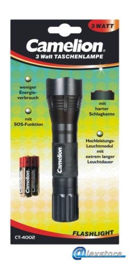ΦΑΚΟΣ CAMELION ΛΕΙΤΟΥΡΓΙΕΣ SOS 3Watt