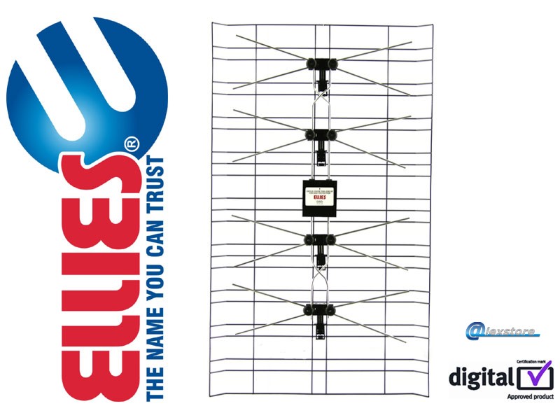 ELLIES BPAAG UHF Antenna 12.5 dBi ELLIES BPAAG UHF Antenna 12.5 dBi - Image 1