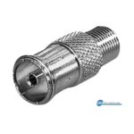 F-Θηλυκό σε Βύσμα TV Θηλυκό 100τεμ.