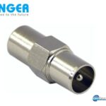 Fenger AP1S Premium Plus Connector Συνδετήρας IEC-Male Twist-On, Nickel Plated, κατάλληλος για ομοαξονικά καλώδια TV  10 τεμάχια