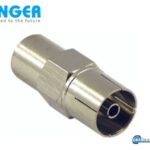 Fenger AP3S Premium Plus Connector Συνδετήρας IEC-Female Twist-On, Nickel Plated, κατάλληλος για ομοαξονικά καλώδια TV 10 τεμαχια