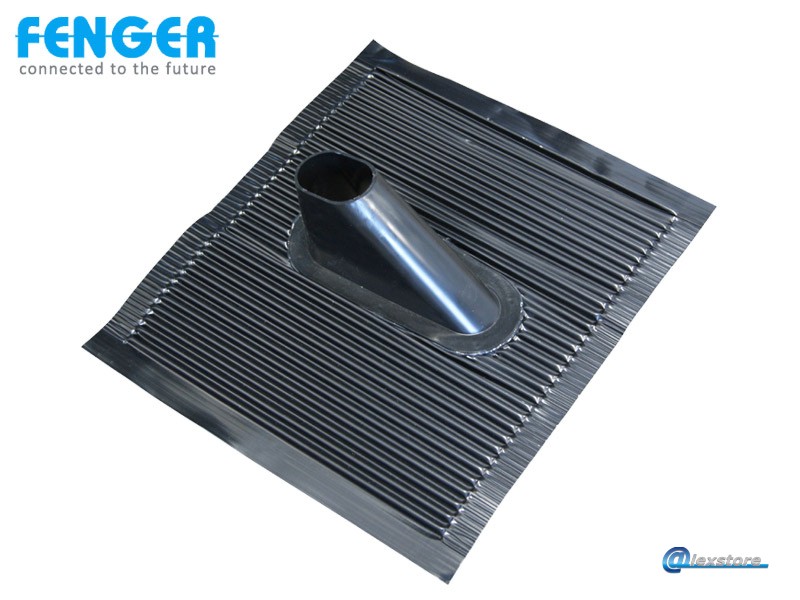 Fenger ART-60B Aluminium Roof Tile, Black Βάση Ιστού Κεραμίδι αλουμινίου με πλαστική επένδυση σε μαύρο χρώμα Fenger ART-60B Aluminium Roof Tile, Black Βάση Ιστού Κεραμίδι αλουμινίου με πλαστική επένδυση σε μαύρο χρώμα - Image 1