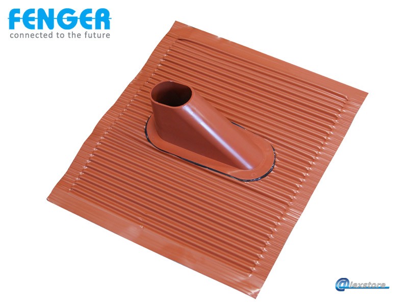 Fenger ART-60R Aluminium Roof Tile, Red Βάση Ιστού Κεραμίδι αλουμινίου με πλαστική επένδυση σε κόκκινο χρώμα Fenger ART-60R Aluminium Roof Tile, Red Βάση Ιστού Κεραμίδι αλουμινίου με πλαστική επένδυση σε κόκκινο χρώμα - Image 1