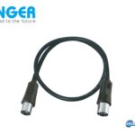 Fenger ASK75/15s Fly Lead 150cm, διπλής θωράκισης, με συνδετήρες IEC αρσενικό / IEC θηλυκό