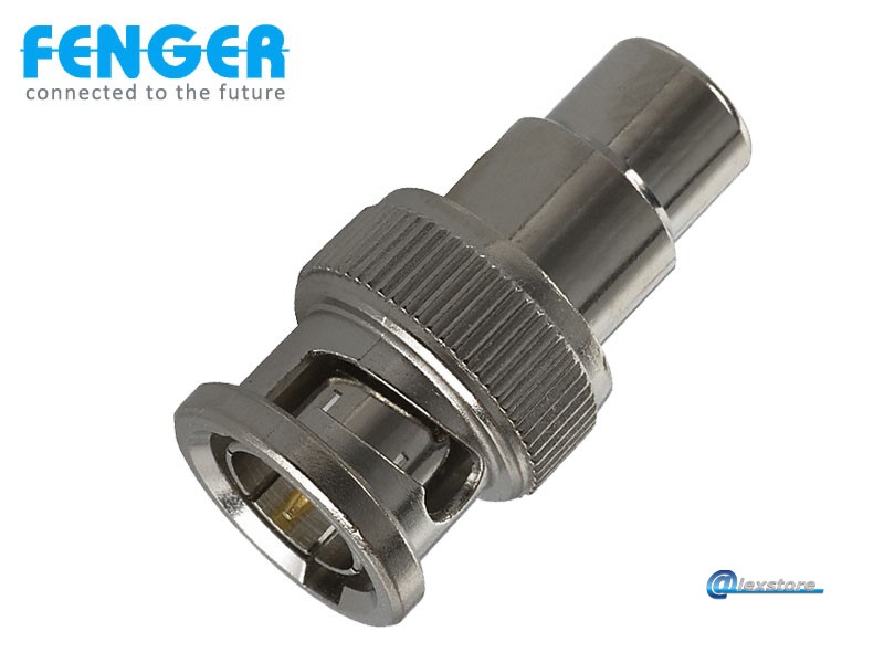 Fenger BC-88 Coaxial Adaptor	Fenger BC-88 Coaxial Adaptor Ομοαξονικός προσαρμογέας BNC-αρσενικό σε RCA-θηλυκό 10 τεμάχια Fenger BC-88 Coaxial Adaptor	Fenger BC-88 Coaxial Adaptor Ομοαξονικός προσαρμογέας BNC-αρσενικό σε RCA-θηλυκό 10 τεμάχια - Image 1