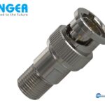 Fenger FB-02 Coaxial Adaptor Ομοαξονικός προσαρμογέας BNC-αρσενικό σε F-θηλυκό 10 τεμάια
