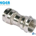 Fenger F-03 Coaxial Adaptor  Ομοαξονικός προσαρμογέας F-αρσενικό σε F-αρσενικό 10 τεμάχια