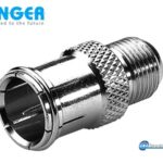 Fenger F-24 Coaxial Adaptor Ομοαξονικός προσαρμογέας F-θηλυκό σε Quick F-αρσενικό 10 τεμάχια