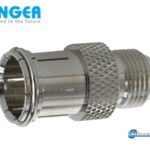 Fenger F-24 Coaxial Adaptor 3 GHz Ομοαξονικός προσαρμογέας F-θηλυκό σε Quick F-αρσενικό, DC έως 3 GHz 100 τεμάχια