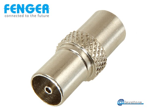 Fenger IEC-03 Coaxial Adaptor Μεταλλικός προσαρμογέας IEC-Male σε IEC-Male  10 τεμάχια Fenger IEC-03 Coaxial Adaptor Μεταλλικός προσαρμογέας IEC-Male σε IEC-Male  10 τεμάχια - Image 1