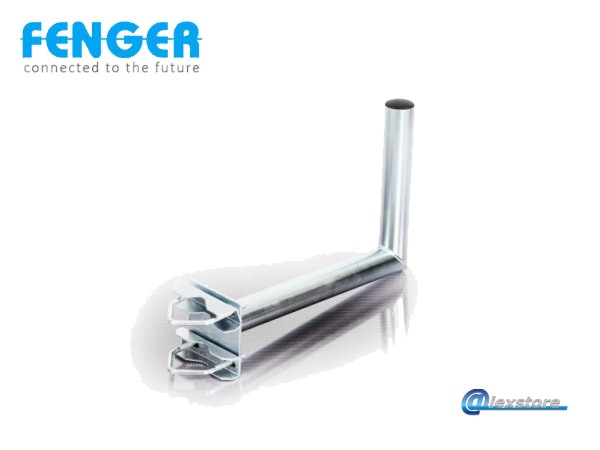 Fenger Ø42/40 Universal Mount  Βάση Ø42mm / 40cm Universal (τοίχου / κάγκελου) με 1 πλάκα και 2 σφιγκτήρες. Fenger Ø42/40 Universal Mount  Βάση Ø42mm / 40cm Universal (τοίχου / κάγκελου) με 1 πλάκα και 2 σφιγκτήρες. - Image 1