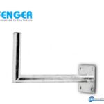 Fenger Ø60/100 HD Wall Dish Mount  Βάση τοίχου Ø60mm / 100cm Heavy Duty με πλάκα 200x200mm & 2 επίτονα.