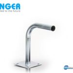 Fenger Ø60/75 Wall Dish Mount  Βάση τοίχου Ø60mm / 75cm με πλάκα 200x200mm.
