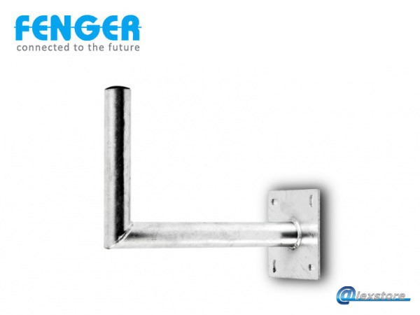 Fenger Ø76/75 HD Wall Dish Mount  Βάση τοίχου Ø76mm / 75cm Heavy Duty με πλάκα 250x250mm & 2 επίτονα. Fenger Ø76/75 HD Wall Dish Mount  Βάση τοίχου Ø76mm / 75cm Heavy Duty με πλάκα 250x250mm & 2 επίτονα. - Image 1