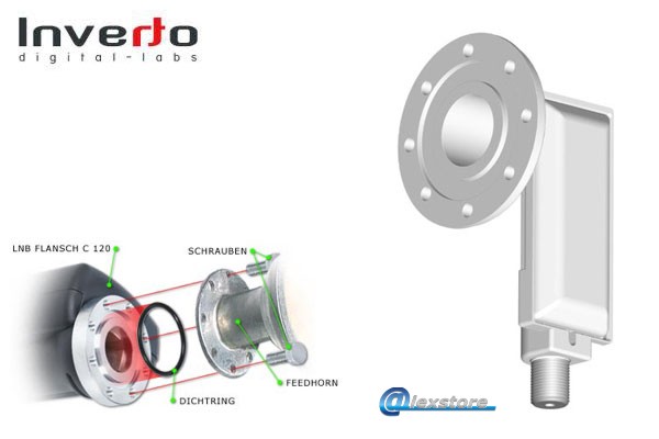 IDLR-S, Single Flange C120 Universal LNB IDLR-S, Single Flange C120 Universal LNB - Image 1