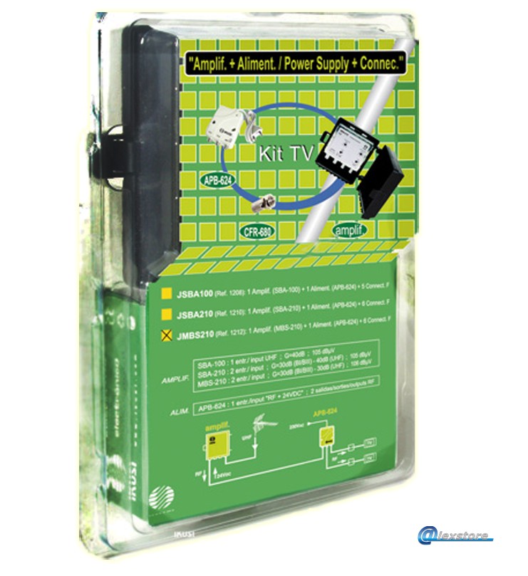 JMBS-210 SET ΕΝΙΣΧΥΤΗ ΙΣΤΟΥ Ikusi JMBS-210 SET ΕΝΙΣΧΥΤΗ ΙΣΤΟΥ Ikusi - Image 1