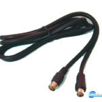 Kαλώδιο 1,5 m απο αρσενικό TV βύσμα σε F  βύσμα