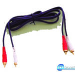 Kαλώδιο 1,5 m απο 2 RCA αρσενικά βύσματα σε 2 RCA αρσενικά βύσματα