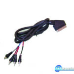 Kαλώδιο 1,5 m απο scart σε 4 RCA αρσενικά βύσματα