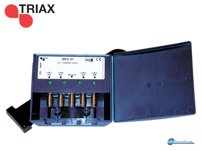 MFD-41D, Διακόπτης DiSEqC v1.0 για 4 Universal LNBs MFD-41D, Διακόπτης DiSEqC v1.0 για 4 Universal LNBs - Image 1