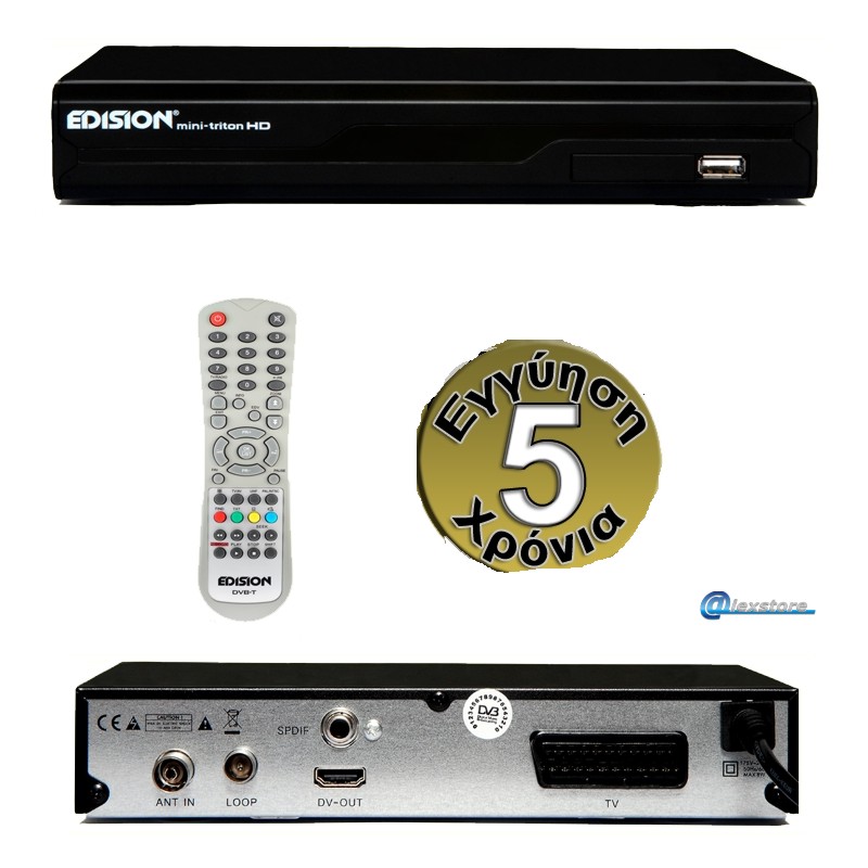 Δέκτες επίγειας ψηφιακής λήψης  MINI-TRITON MPEG4 HD Δέκτες επίγειας ψηφιακής λήψης  MINI-TRITON MPEG4 HD - Image 1