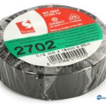 Μαύρη PVC πλαστικοποιημένη ταινία μόνωσης, 25m