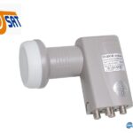 QDC40, Quad Universal LNBF με ενισχυτή χαμηλού θορύβου 0.2 dB