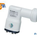 QT40D, Quattro Universal LNBF, σειρά DIAMOND με ενισχυτή χαμηλού θορύβου 0.2 dB