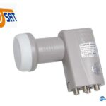 QTC40, Quattro Universal LNBF με ενισχυτή χαμηλού θορύβου 0.2 dB