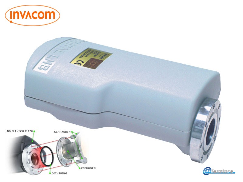 QTF-031, Quattro Flange C120 Universal LNB με ενισχυτή χαμηλού θορύβου QTF-031, Quattro Flange C120 Universal LNB με ενισχυτή χαμηλού θορύβου - Image 1