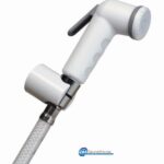 ΣΕΤ SHATTAF ΜΕ ΣΠΙΡΑΛ ΛΕΥΚΟ PVC 120 cm. ΠΕΡΙΣΤΡΕΦΟΜΕΝΟ ΝΤΟΥΣΑΚΙ OASI ΚΑΙ ΣΤΗΡΙΓΜΑ ANDOLINA