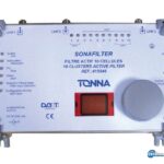 SONAFILTER, 6 ενεργά προγραμματιζόμενα φίλτρα από 2 εισόδους UHF, 5dB / 75dBμV