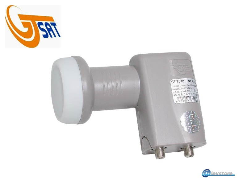 TC40, Twin Universal LNBF με ενισχυτή χαμηλού θορύβου 0.2 dB TC40, Twin Universal LNBF με ενισχυτή χαμηλού θορύβου 0.2 dB - Image 1