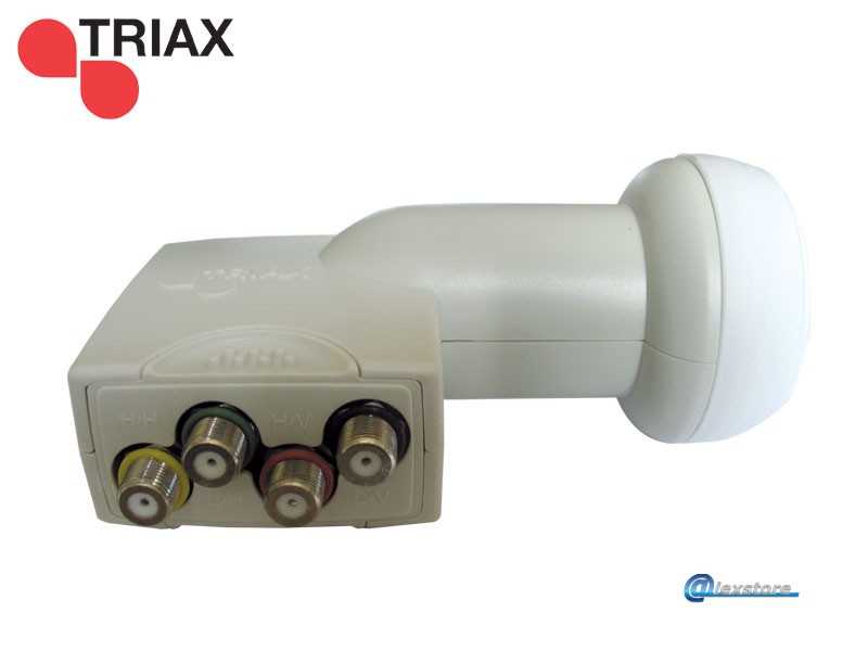 TQT-004, Quattro Universal LNBF με ενισχυτή χαμηλού θορύβου 0.3 dB TQT-004, Quattro Universal LNBF με ενισχυτή χαμηλού θορύβου 0.3 dB - Image 1