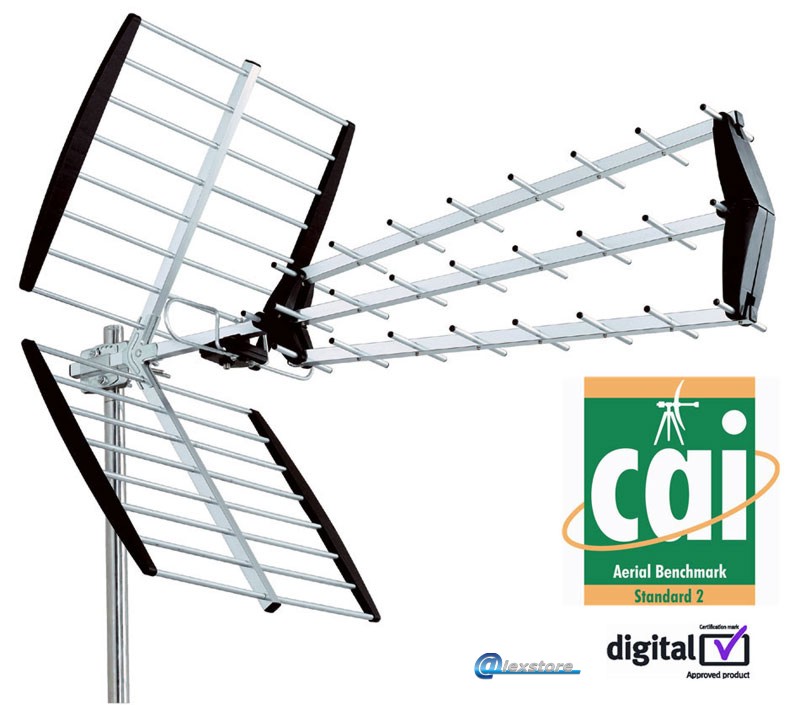TRIAX Digi-343 UHF Antenna 15.5 dBi TRIAX Digi-343 UHF Antenna 15.5 dBi - Image 1