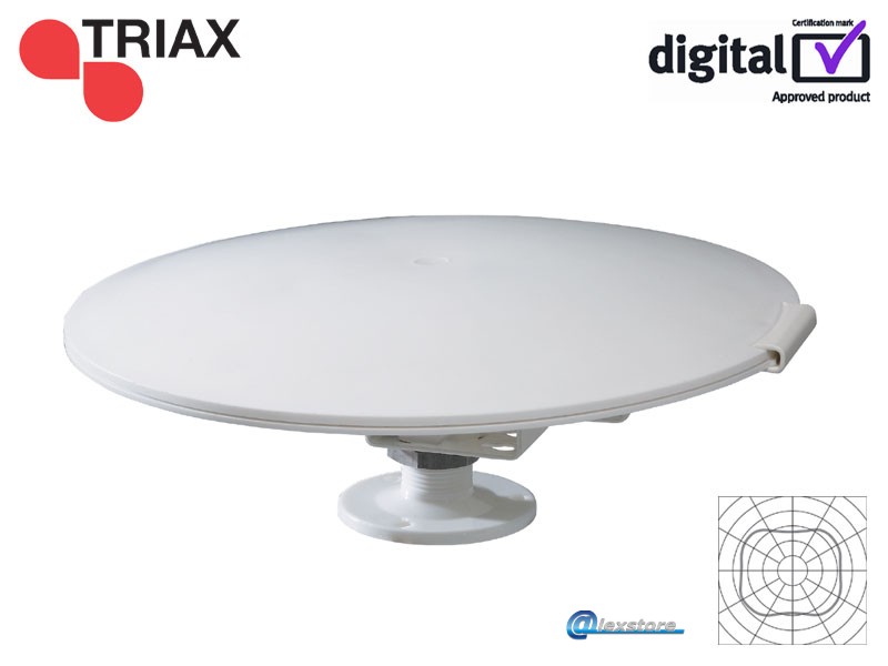TRIAX UFO-120 Κεραία για σκάφη ή τροχόσπιτα TRIAX UFO-120 Κεραία για σκάφη ή τροχόσπιτα - Image 1