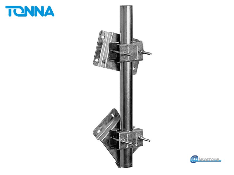 Tonna 0-90deg Adjustable Mounting Bracket, Βάση τοίχου με ρυθμιζόμενη κλίση 0-90 deg - Ιστός Ø 50mm Tonna 0-90deg Adjustable Mounting Bracket, Βάση τοίχου με ρυθμιζόμενη κλίση 0-90 deg - Ιστός Ø 50mm - Image 1