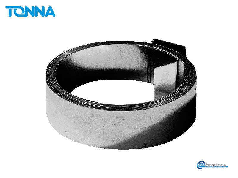 Tonna 5m Steel Tape, Ατσάλινη ταινία για βάση καμινάδας - Μήκος 5m Tonna 5m Steel Tape, Ατσάλινη ταινία για βάση καμινάδας - Μήκος 5m - Image 1