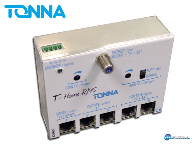 Tonna TV-HOME Module, Satellite + Terrestrial TV over 5x RJ45 Tonna TV-HOME Module, Satellite + Terrestrial TV over 5x RJ45 - Image 1